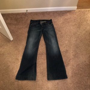 7 For All Mankind Dojo Flare Jeans 3373